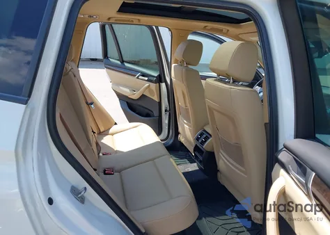 2017 BMW X3 xDrive28I from USA, damaged, VIN 5UXWX9C39H0W78224